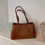 Korean niche brand women's tote bag, large capacity, retro style, cross-border women's bag, new autumn/winter style, high-end commuter bag.